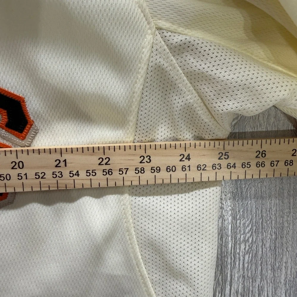 Majestic San Francisco Giants Tim Lincecum 55 Authentic Jersey Mens 52 Cream MLB